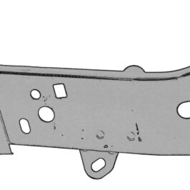 STAFFA PARAFANGO ANTERIORE SX PER MAZDA3 11/2013> [OE B45A-52-240]
