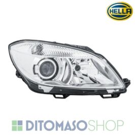 FARO DX 2H7 C/MOTORINO+LUCE DI CURVA PER SKODA FABIA-ROMSTER 04/2010> HELLA OE 5J1941018E