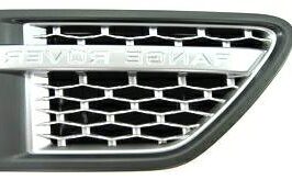 GRIGLIA PARAFANGO DX GRIGIA-ARGENTO PER RANGE ROVER SPORT 01/2010>03/2013 OE LR019281