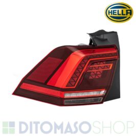 FANALE POSTERIORE SX ESTERNO ROSSO SCURO A LED PER VW TIGUAN 01/2016>  HELLA [OE 5NA9454207C]