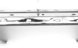 PARAURTI POSTERIORE CENTRALE CROMATO PER NISSAN TERRANO 01/1986>12/1992