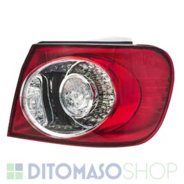 FANALE POSTERIORE DX ESTERNO BIANCO/ROSSO LED PER VW GOLF PLUS 10/2005> [OE 5M0945096H]