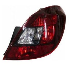 FANALE POSTERIORE DX BIANCO/ROSSO SCURO PER OPEL CORSA D 5PORTE 10/2006>12/2013 [OE 93196754]