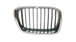 GRIGLIA RADIATORE DX CROMATA/NERA PER BMW SERIE 5 E39 09/2000>06/2003 [OE 51137005838]