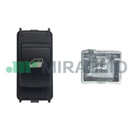 INTERRUTTORE ALZACRISTALLO ANTERIORE DX C/CONFORT 4PIN PER PEUGEOT 207 04/2006> [OE 6554QL]