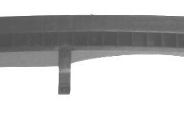 RINFORZO PARAURTI POSTERIORE PER RENAULT MODUS 09/2004>/MODUS-GRAN MODUS 12/2007>