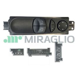 INTERRUTTORI ALZACRISTALLI ANTERIORI DX - SX +REGOLAZIONE RETROVISORI 12PIN PER MERCEDES SPRINTER W906 04/2006> [OE A9065451213]