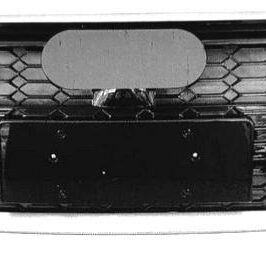 GRIGLIA RADIATORE CROMATA-NERA NIDO D'APE CPDC+TELECAMERA PER AUDI A6 SR6 01/2018> OE 4K0853651BRU