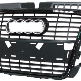 GRIGLIA RADIATORE NERA LUCIDA PER AUDI A3 09/2010> OE 8P0853651PT94