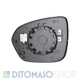 VETRO SPECCHIO RETROVISORE DX TERMICO C/PIASTRA PER DACIA DUSTER 2024>