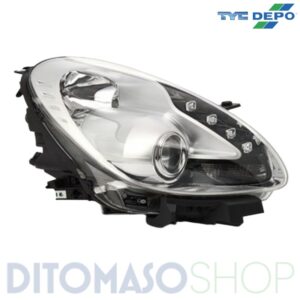 FARO DX H7-H1 PARABOLA CROMATA PER ALFA ROMEO GIULIETTA 05/2010> [OE 50526753]