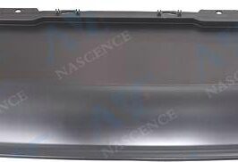 MODANATURA SPOILER PARAURTI POSTERIORE NERA PER AUDI Q8 S-LINE 01/2018>