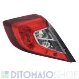 FANALE POSTERIORE SINISTRO ESTERNO A LED PER HONDA CIVIC 4PORTE 01/2016> OE 33550TEXY01