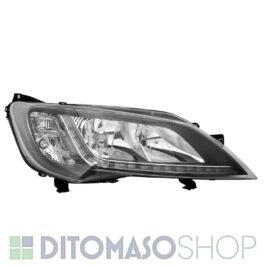 FARO DX 2H7 C/DRL A LED CORNICE NERA PER PEUGEOT BOXER 01/2014> OE 1375098080