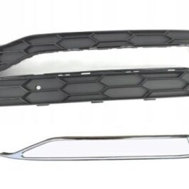 GRIGLIA SX PARAURTI ANTERIORE C/MODANATURA CROMATA PER SKODA SUPERB 07/2019> OE 3V0853665B9B9