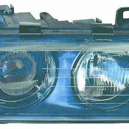 FARO SX 2H1 PR REG EL BMW SERIE 3 E36 12/90>VETRO C/GOCCE(HELLA)