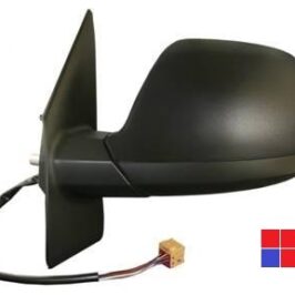 RETROVISORE SX ELETTRICO TERMICO ABBATTIBILE 7PIN NERO PER VW TRANSPORTER T5 01/2009>12/2014