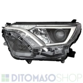 FARO SX HIR2 A LED C/MOTORINO ELETTRICO PER TOYOTA RAV4 01/2016> PARABOLA NERA  [OE 81170-42650]