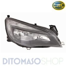 FARO DX 2H7 C/DRL+MOTORINO PER OPEL ASTRA J 01/2010> HELLA OE 1216725