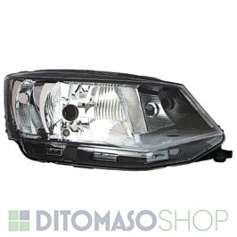 FARO DX H4 NERO C/MOTORINO ELETTRICO PER SKODA FABIA 10/2014> [OE 6V1941016]