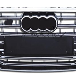 GRIGLIA RADIATORE CROMATA-NERA C/PDC PER AUDI A7-S7 05/2010> OE 4G8853651CT94