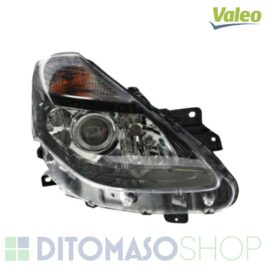 FARO DESTRO H7-H1 FBL NERO ELETTRICO PER RENAUILT CLIO 01/2011> VALEO OE 260104396R