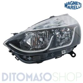FARO SX H7-H1 NERO C/MOTORINO ELETTRICO PER RENAULT CLIO 01/2016>  MARELLI [OE 260601732R]
