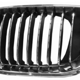 GRIGLIA RADIATORE SX CROMATA-CROMATA-NERA PER BMW SERIE 3 E46 09/2001> TUV [OE 51137042961]