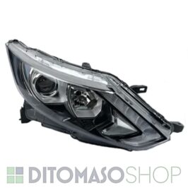 FARO DESTRO H7-H11 C/DRL A LED+MOTORINO PER NISSAN QASHQAI 01/2014> OE 260104EH0A