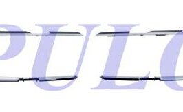 KIT MODANATURE GRIGLIA RADIATORE CROMATE PER RENAULT CAPTUR 10/2019> OE 960109493R