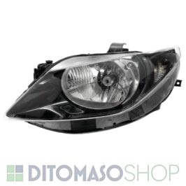FARO SX H4 NERO ELETTRICO PER SEAT IBIZA 01/2008>12/2011 [OE 6J1941021C]