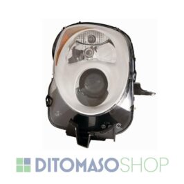 FARO DX 2H7 C/MOTORINO ELETTRICO PARABOLA CROMATA PER ALFA ROMEO MITO 04/2008> [OE 50522786]