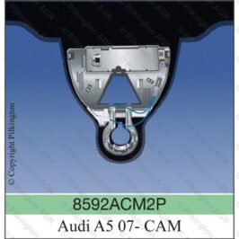 PARABREZZA INCAPSULATO VERDE ACUSTICO SENSORE+CAMERA+VIN PER AUDI A5 COUPE' 03/2007> SPORTBACK 01/2009> OE 8T0845099GNVB