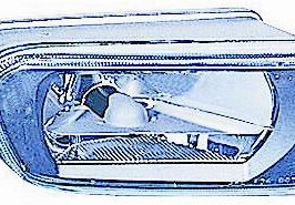 FENDINEBBIA DX H7 VETRO LISCIO PER BMW S5 E39 12/1995>08/2000