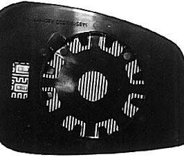 VETRO SPECCHIO DX TERMICO C/PIASTRA PER RENAULT SCENIC/SCENIC X MODE 03/2009>08/2016