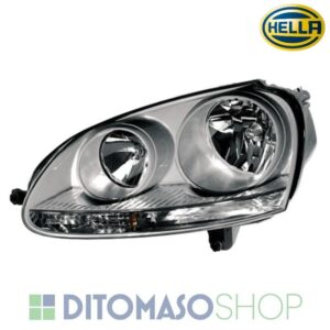FARO SX 2H7 CROMATO C/MOTORINO ELETTRICO PER VW GOLF 5 08/2003>|GOLF VARIANT 01/2007>|JETTA 11/2004>  HELLA [OE 1K6941029P]