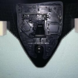 PARABREZZA INCAPSULATO VERDE C/SENSORE+CAMERA+VIN TETTO ALTO PER FORD TRANSIT 01/2013> OE 2360768