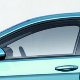 VETRO SCENDENTE VERDE SX C/2 FORI PORTA ANTERIORE PER VW GOLF 7  5PORTE 10/2012>