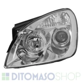 FARO SINISTRO H7-H1 ELETTRICO CROMATO PER KIA CARENS 01/2006> OE 921011D020