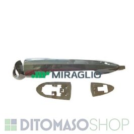 MANIGLIA ESTERNA ANTERIORE SX ANTRACITE BRUNITO LUCIDO PER ALFA ROMEO MITO 2008>GIULIETTA 2010> OE 156145296