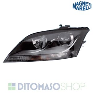 FARO SX H7 C/MOTORINO ELETTRICO PARABOLA NERA PER AUDI TT 09/2006> - MARELLI [OE 8J0941003M]