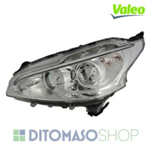 FARO SX 2H7 C/LENTE+LED+MOTORINO ELETTRICO PER PEUGEOT 208 01/2012> VALEO [OE 1608206580]