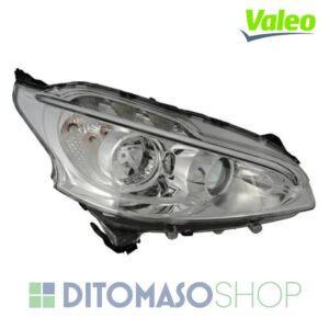 FARO DX 2H7 C/LENTE+LED+MOTORINO ELETTRICO PER PEUGEOT 208 01/2012> VALEO [OE 1608206680]