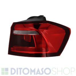 FANALE POSTERIORE DX ESTERNO ROSSO SCURO PER VW SPORTSVAN 04/2014> OE 510945096AF