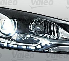 FARO SX BIXENO C/DRL A LED+MOTORINO ELETTRICO PER VW POLO 09/2009>12/2013  VALEO [OE 6R1941039]