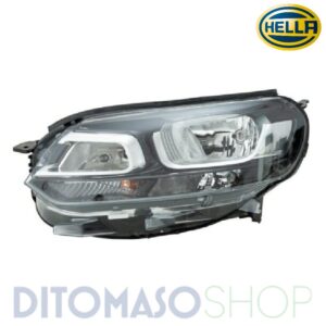 FARO SX H1-H7 NERO C/MOTORINO PER CITROEN JUMPY-SPACETOURER 01/2016> HELLA [OE 9808567780]