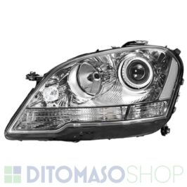 FARO SINISTRO 2H7 CROMATO C/MOTORINO PER MERCEDES CLASSE ML W164 09/2008>09/2011 OE A1648206961