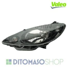 FARO SX H4 NERO C/MOTORINO ELETTRICO PER PEUGEOT 1007 04/2005> VALEO [OE 620851]