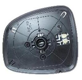 VETRO SPECCHIO DX TERMICO C/PIASTRA PER FIAT 16 01/2012>|PER SUZUKI SX4 01/2012>