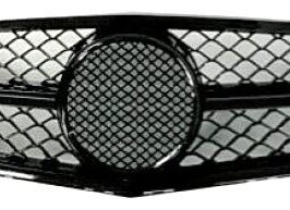 GRIGLIA RADIATORE NERA PER MERCEDES CLASSE C W2014 06/2007>